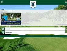 Tablet Screenshot of creditvalleygolf.com